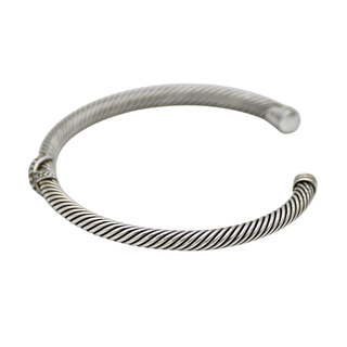 Diamond X Cable Bracelet