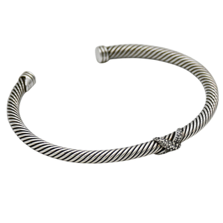 Diamond X Cable Bracelet