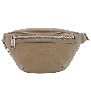 Jumbo GG Leather Belt Bag