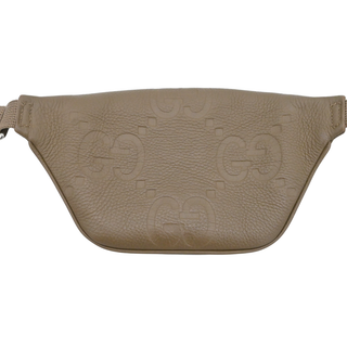 Jumbo GG Leather Belt Bag