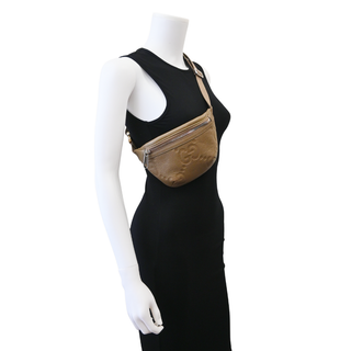 Jumbo GG Leather Belt Bag