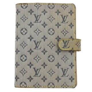 LOUIS VUITTON | Mini Lin Monogram Agenda PM Cover