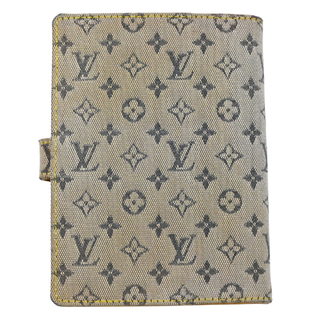 LOUIS VUITTON | Mini Lin Monogram Agenda PM Cover