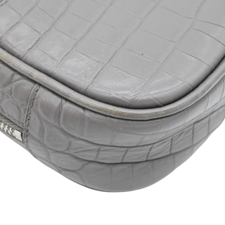 Mini Blogger Embossed Leather Camera Bag