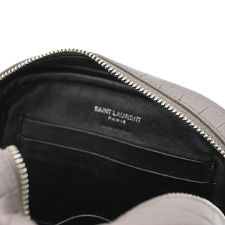 Mini Blogger Embossed Leather Camera Bag