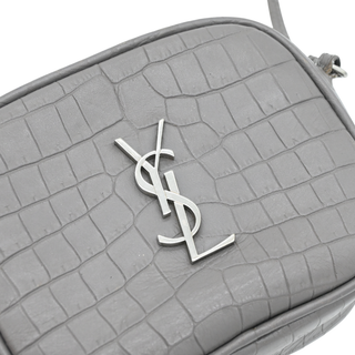 Mini Blogger Embossed Leather Camera Bag