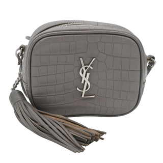 Mini Blogger Embossed Leather Camera Bag