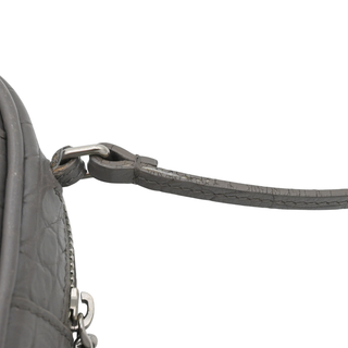 Mini Blogger Embossed Leather Camera Bag