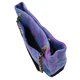 Tie-Dye Tweed Timeless Shopper Tote Bag