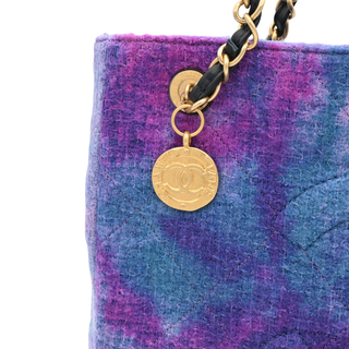 Tie-Dye Tweed Timeless Shopper Tote Bag