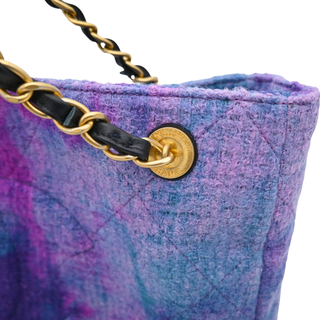 Tie-Dye Tweed Timeless Shopper Tote Bag