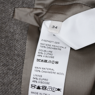 Gris Beige Saharienne Cashmere Jacket
