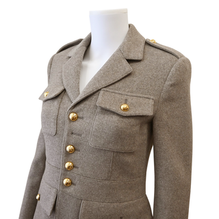 Gris Beige Saharienne Cashmere Jacket
