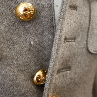 Gris Beige Saharienne Cashmere Jacket