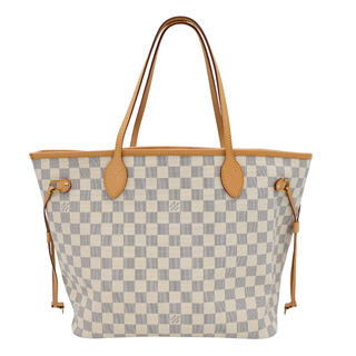 Neverfull MM Damier Azur Tote Bag