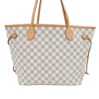Neverfull MM Damier Azur Tote Bag