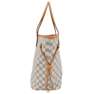 Neverfull MM Damier Azur Tote Bag