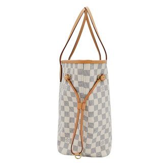 Neverfull MM Damier Azur Tote Bag