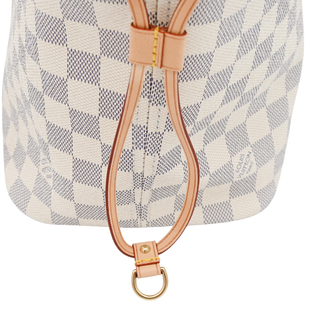 Neverfull MM Damier Azur Tote Bag