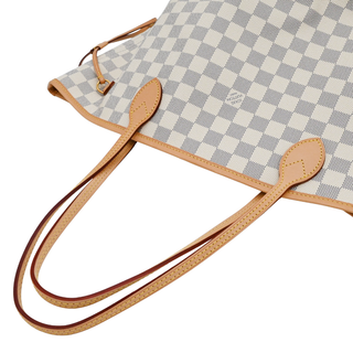 Neverfull MM Damier Azur Tote Bag