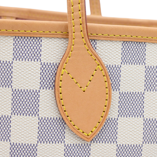 Neverfull MM Damier Azur Tote Bag