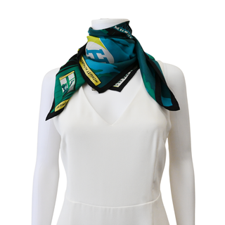 Minuit au Faubourg Silk Scarf