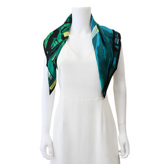 Minuit au Faubourg Silk Scarf