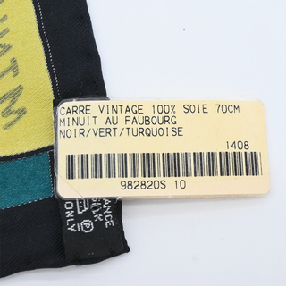 Minuit au Faubourg Silk Scarf