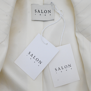 SALON 1884 | Emin Pinstripe Double-Breasted Blazer