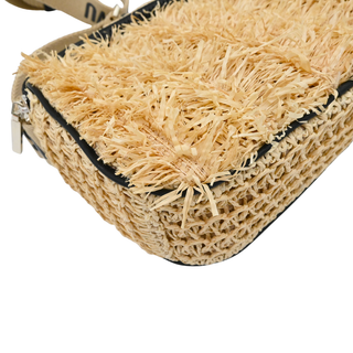 JASON WU | Sylvia Small Straw Camera Crossbody Bag