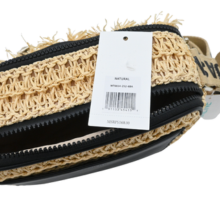 JASON WU | Sylvia Small Straw Camera Crossbody Bag