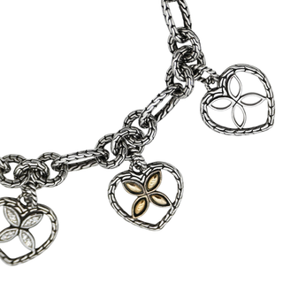 JOHN HARDY | Kawung Heart Charm Bracelet