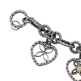 JOHN HARDY | Kawung Heart Charm Bracelet