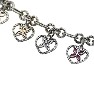 JOHN HARDY | Kawung Heart Charm Bracelet
