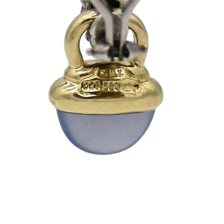 DAVID YURMAN | Two-Tone Chalcedony Acorn Drop Earrings