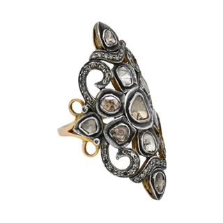 &nbsp; | Polki Diamond Cocktail Ring