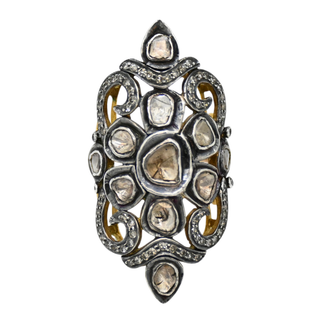 &nbsp; | Polki Diamond Cocktail Ring
