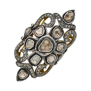 &nbsp; | Polki Diamond Cocktail Ring