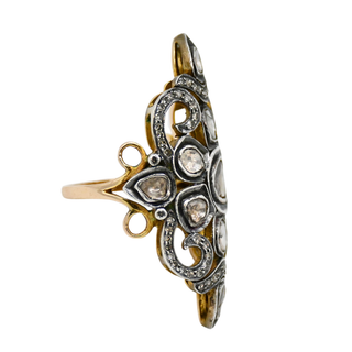 &nbsp; | Polki Diamond Cocktail Ring