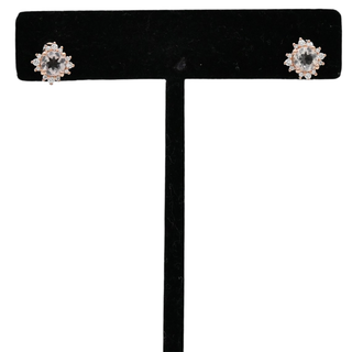 BRILLIANT EARTH | Cressidia Morganite Rose Gold Stud Earrings