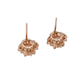 BRILLIANT EARTH | Cressidia Morganite Rose Gold Stud Earrings