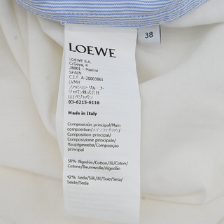 LOEWE | Pinstripe Layered Double Shirt Dress