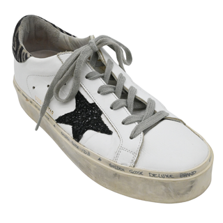 GOLDEN GOOSE | Hi Star Distressed Platform Sneakers