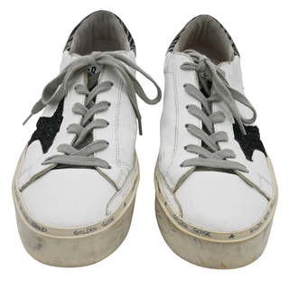 GOLDEN GOOSE | Hi Star Distressed Platform Sneakers