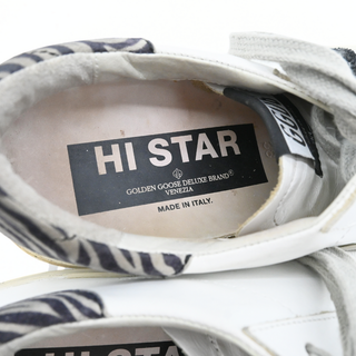 GOLDEN GOOSE | Hi Star Distressed Platform Sneakers