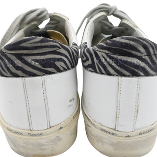 GOLDEN GOOSE | Hi Star Distressed Platform Sneakers