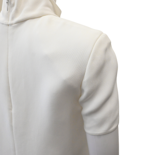 CELINE | Off-White Lavalliere Tie Neck Blouse