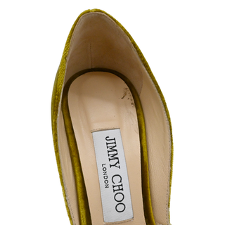 JIMMY CHOO | Babette Velvet Crystal D'Orsay Stilettos