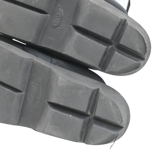 SACAI | Black Nylon Zip Platform Sandals