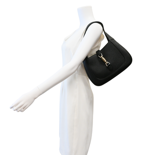 GUCCI | Jackie 1961 Black Leather Crossbody Bag